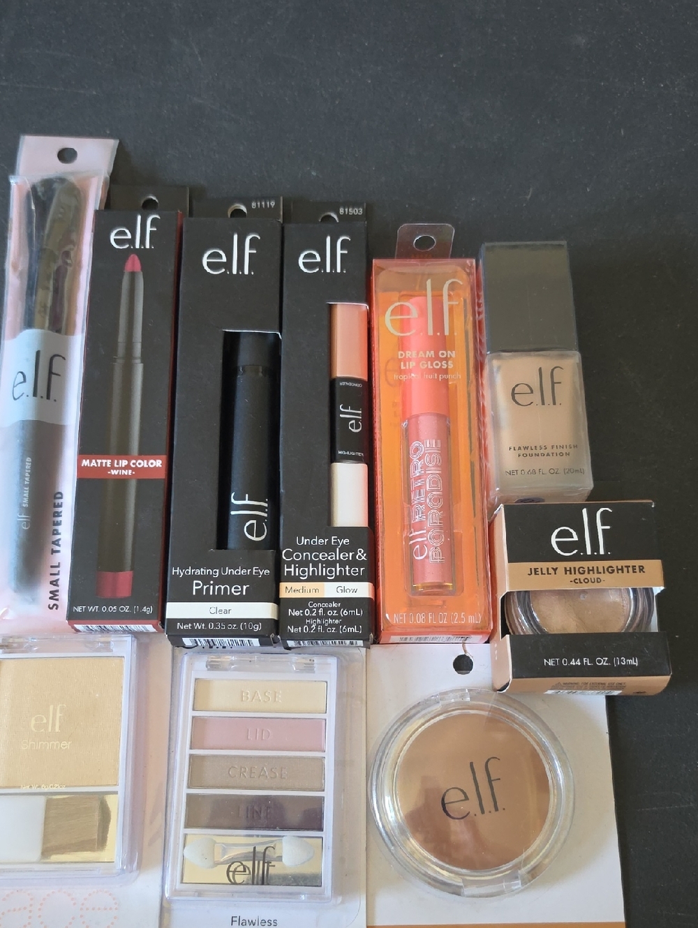 e.l.f. makeup bundle #1 (10 items)